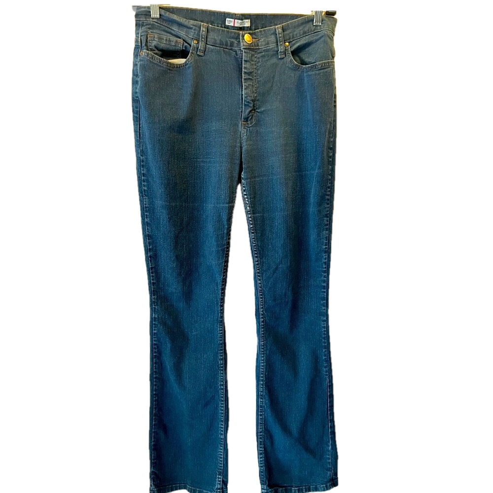 Riders Lee Boot Cut Jeans, SZ 14L, Waist 17”, Inseam 31”, Length 43”, Classic